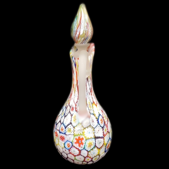 Millefiori Cruet w/Stopper - Picture 7 of 14